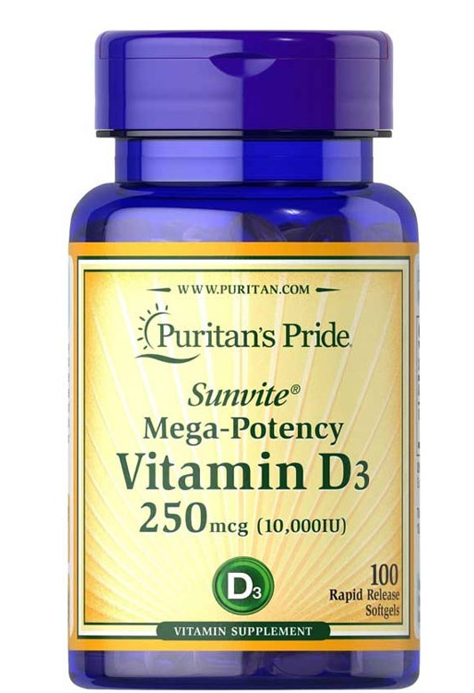 Vitamin D3 10,000 IU - 100 Softgels Vitamin D3 10,000 IU - 100 Softgels